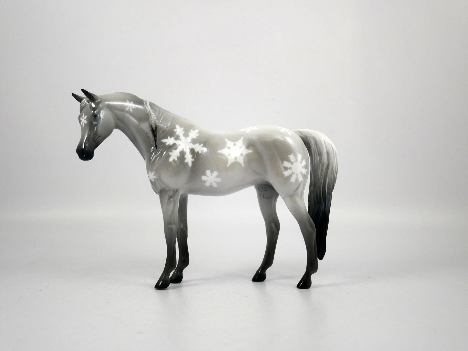 FROST-OOAK SNOWFLAKE DECORATOR  PEBBLES ARABIAN BY ELLEN ROBBINS 12/22/20