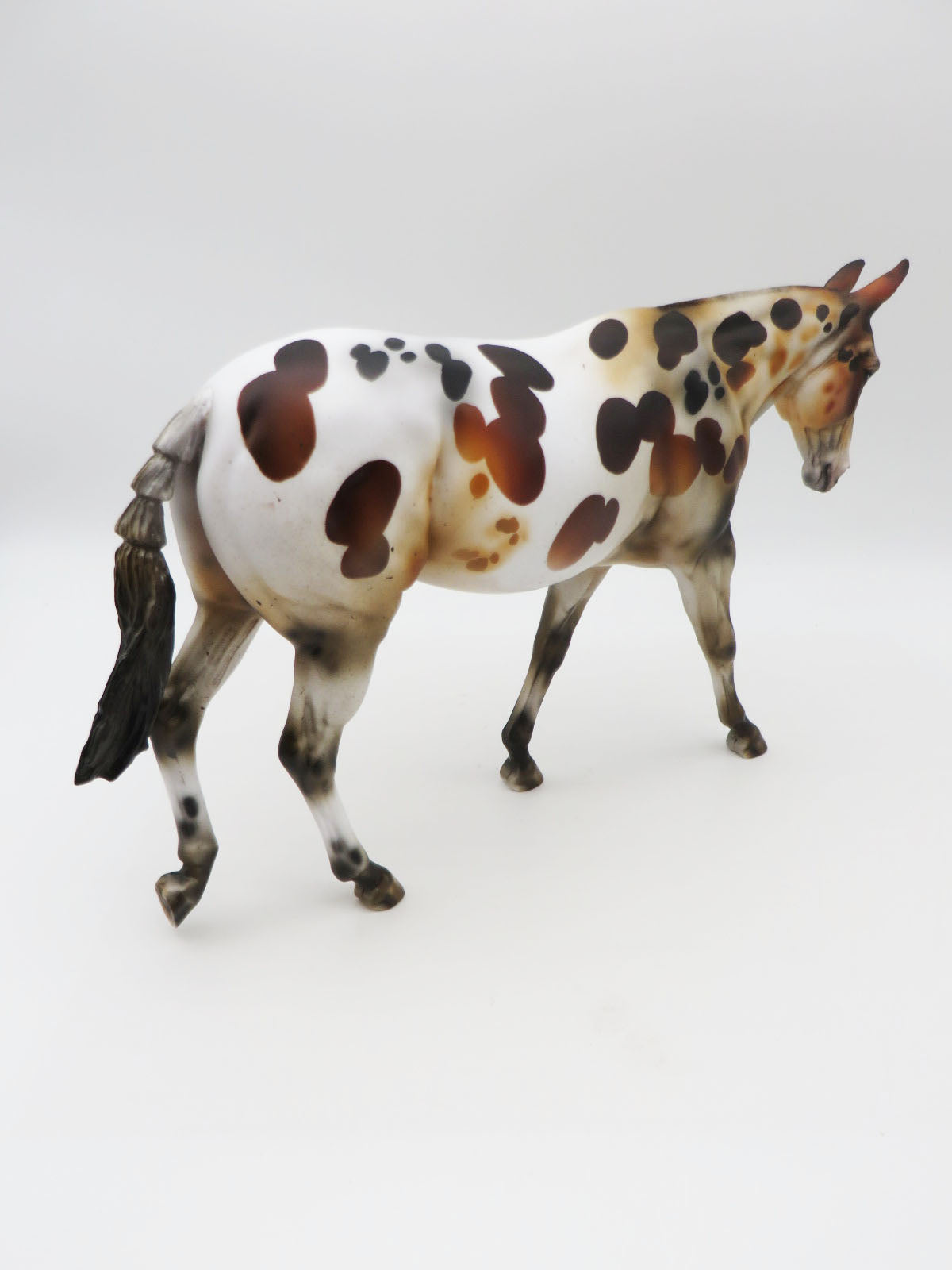 Fruit Cake - LE 30 - Loud Appaloosa Mule By Julie Kiem - Christmas Tails 2022 - CT22
