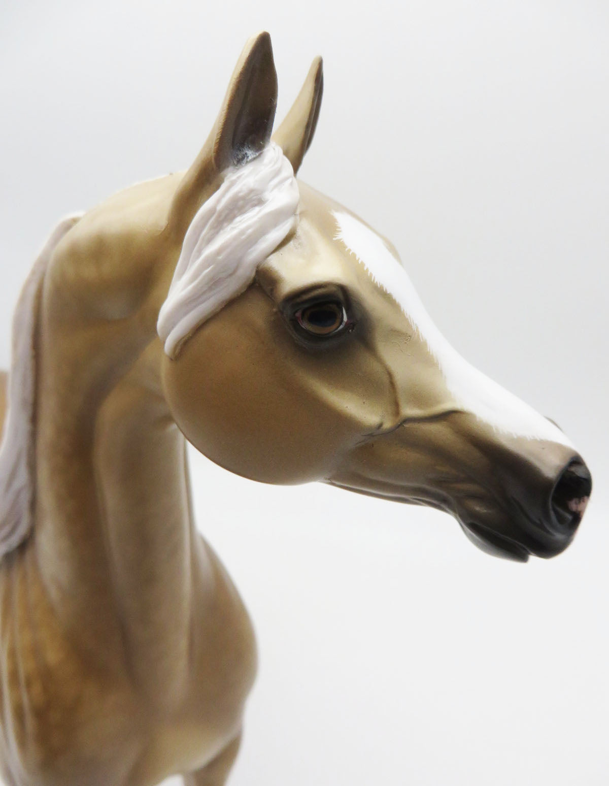 FUNKY LOW DOWN - PALOMINO ARAB STALLION - OOAK - CUSTOM - PAINTED BY SHERYL LEISURE - BEST OFFER 10/14/2022