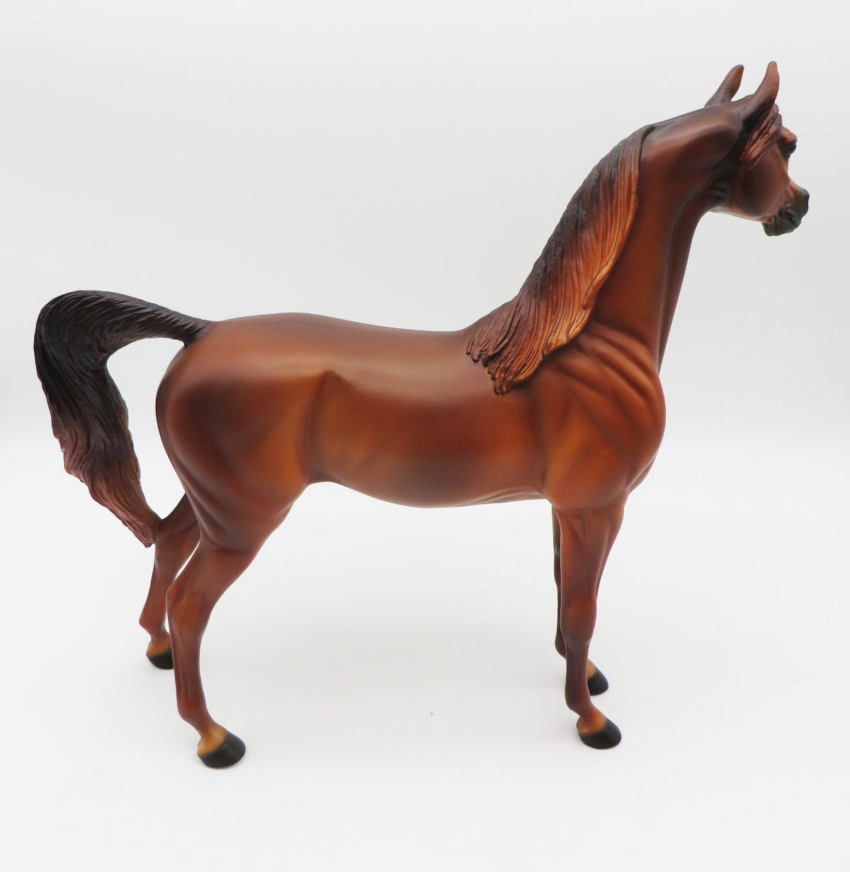 Fyre Magick - OOAK - Chestnut Arabian - Painted By Ellen Robbins - MM22