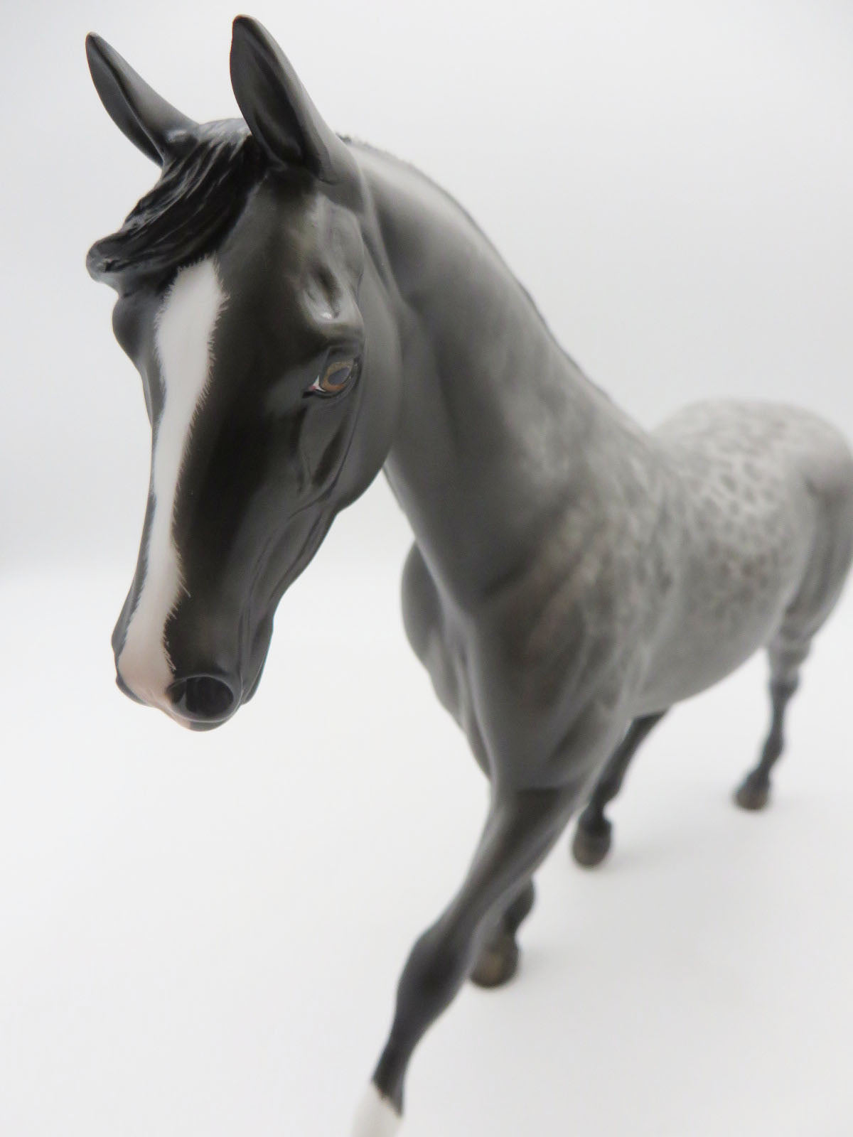 GOLLY MOSES - OOAK Blue Roan Pony Painted by Sheryl Leisure 9/19/22