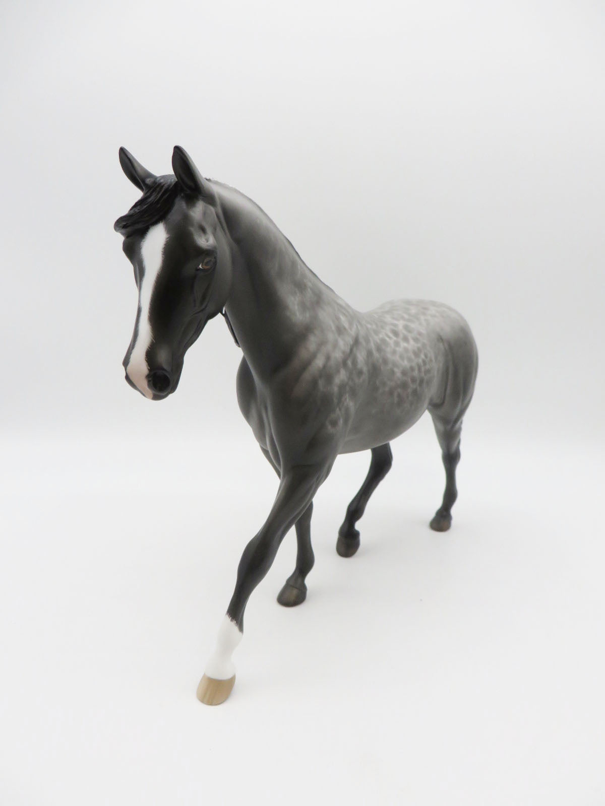 GOLLY MOSES - OOAK Blue Roan Pony Painted by Sheryl Leisure 9/19/22
