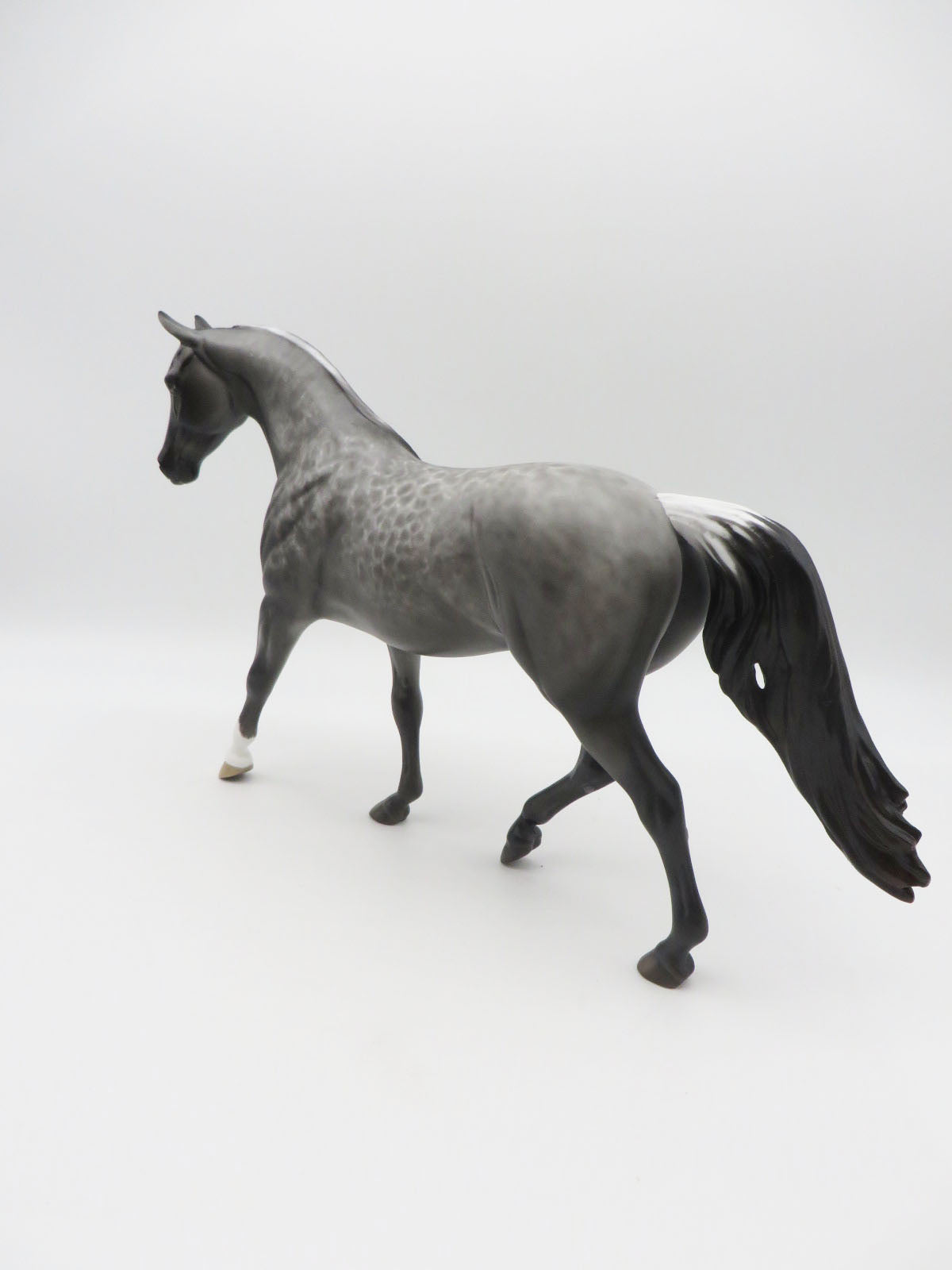 GOLLY MOSES - OOAK Blue Roan Pony Painted by Sheryl Leisure 9/19/22