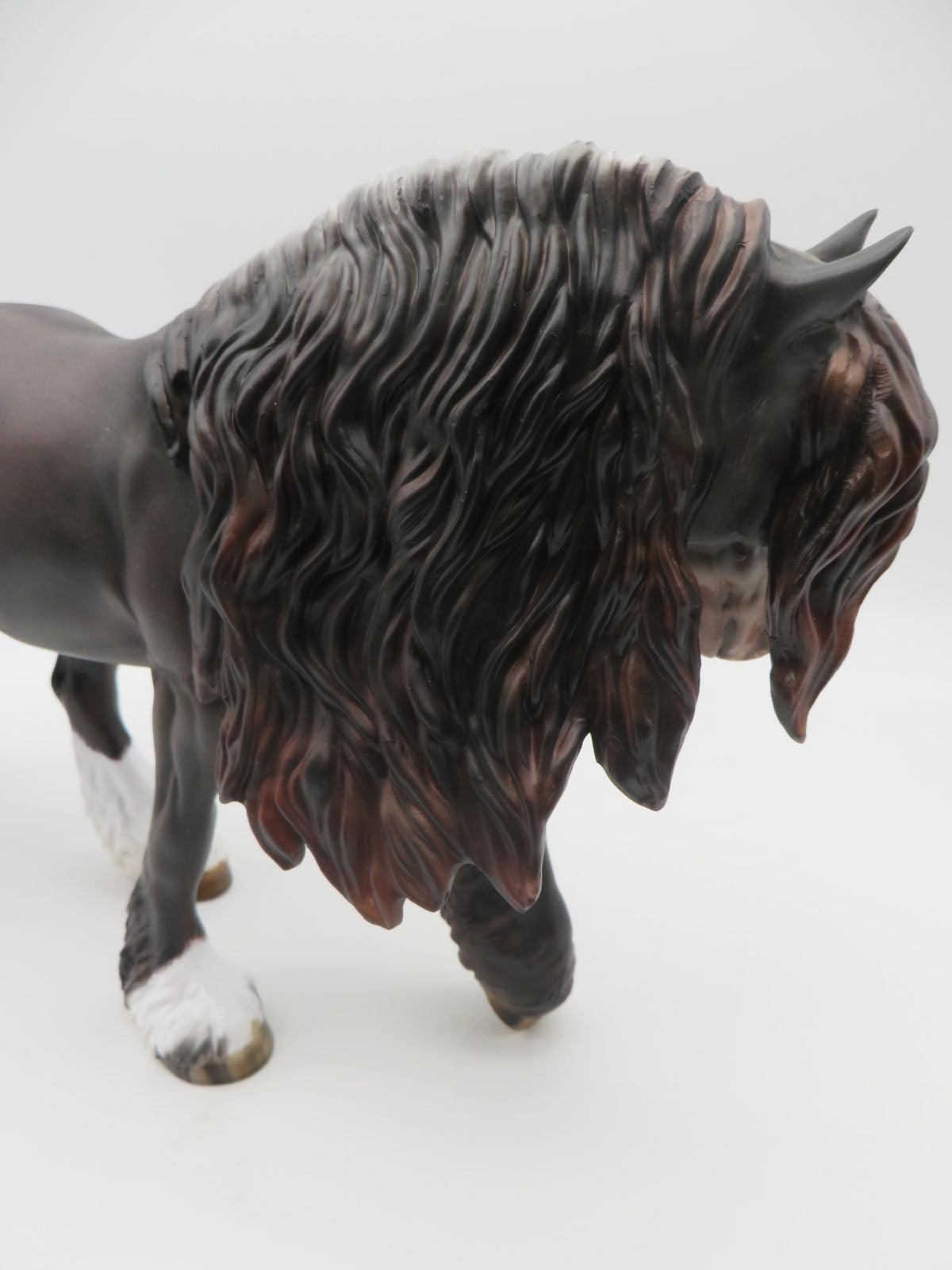 Goody Cole - OOAK - BEST OFFER - Blue Roan Appaloosa Irish Cobb Painted by Julie Keim - MM22