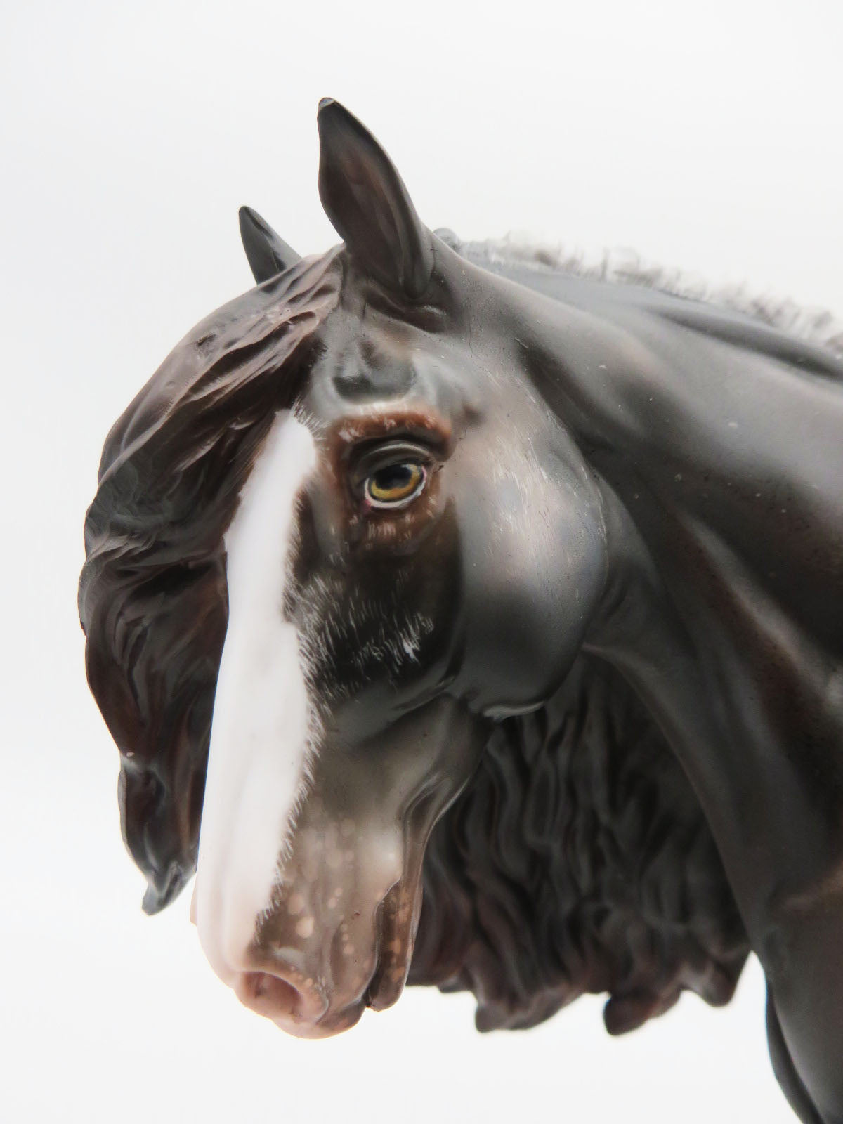 Goody Cole - OOAK - BEST OFFER - Blue Roan Appaloosa Irish Cobb Painted by Julie Keim - MM22