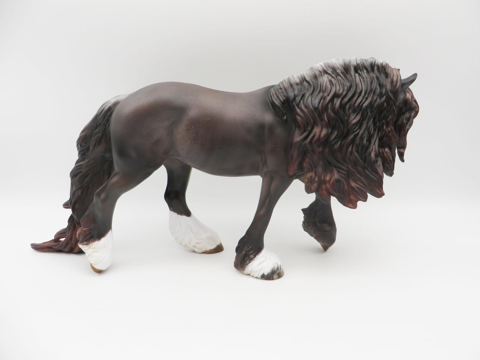 Goody Cole - OOAK - BEST OFFER - Blue Roan Appaloosa Irish Cobb Painted by Julie Keim - MM22