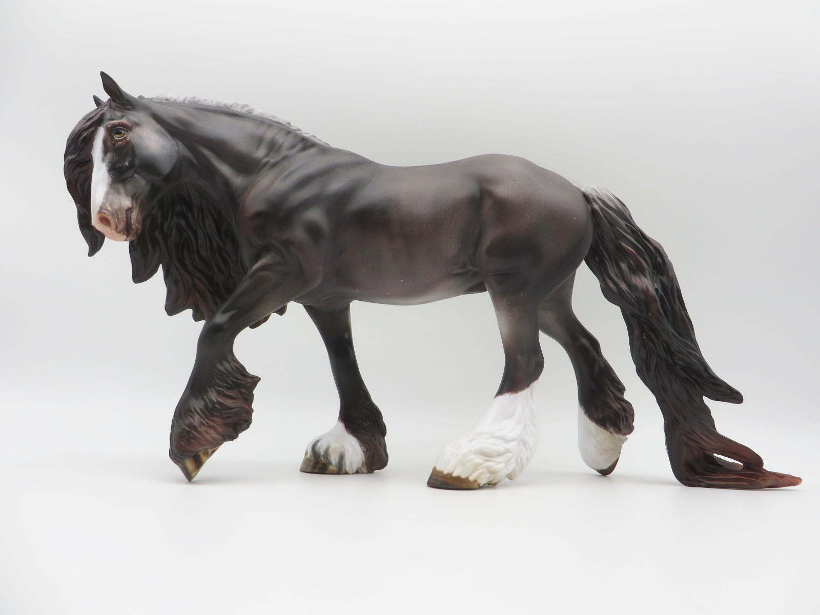 Goody Cole - OOAK - BEST OFFER - Blue Roan Appaloosa Irish Cobb Painted by Julie Keim - MM22