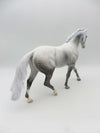 Gordon - OOAK - Dapple Grey Pony By Dawn Quick - SHCF23