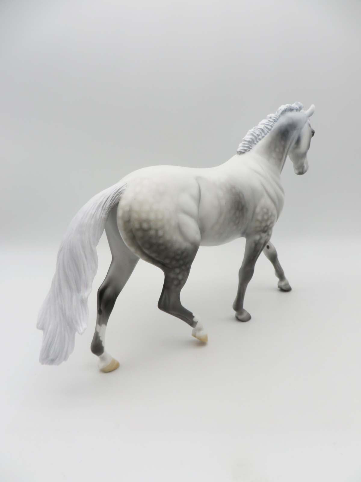 Gordon - OOAK - Dapple Grey Pony By Dawn Quick - SHCF23