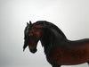Vinnie-OOAK Dapple Bay Going Grey Andalusian Painted By Sheryl Leisure 1/29/21