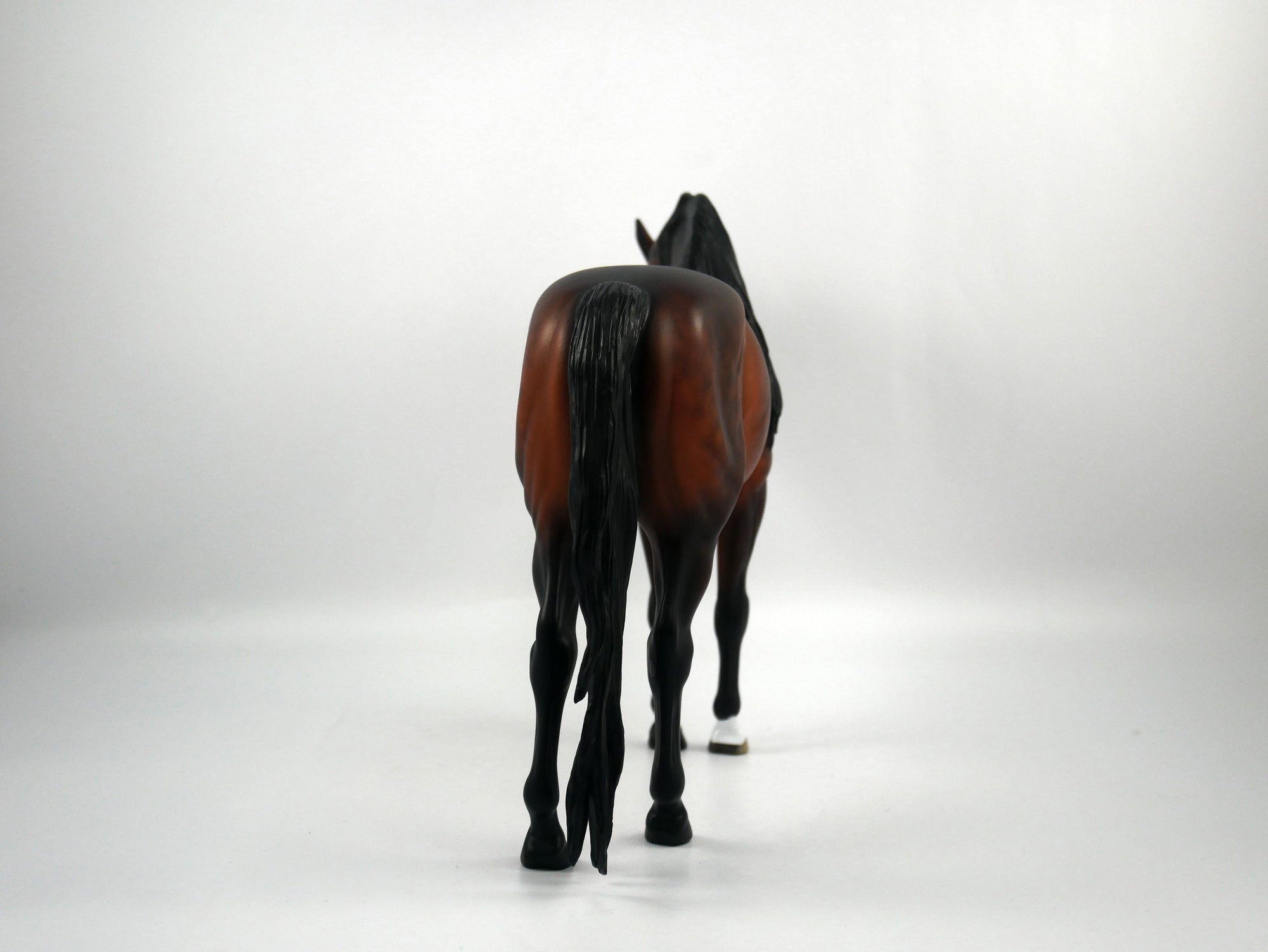 Gabe-OOAK Dapple Bay Andalusian Painted by Sheryl Leisure 1/29/21