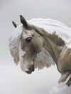 Galaxian - OOAK - Dappled Grey Tobiano Irish Draft Horse By Dawn Quick - Best Offer 5/1/23