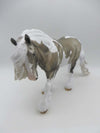 Galaxian - OOAK - Dappled Grey Tobiano Irish Draft Horse By Dawn Quick - Best Offer 5/1/23