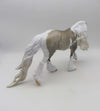 Galaxian - OOAK - Dappled Grey Tobiano Irish Draft Horse By Dawn Quick - Best Offer 5/1/23