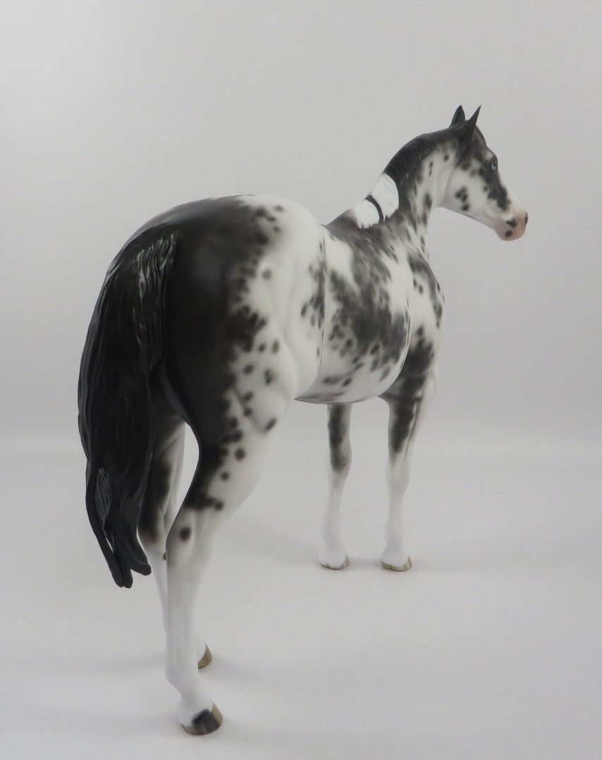 Gamma Jack-OOAK Black Sabino ISH Painted By Sheryl Leisure 2/21