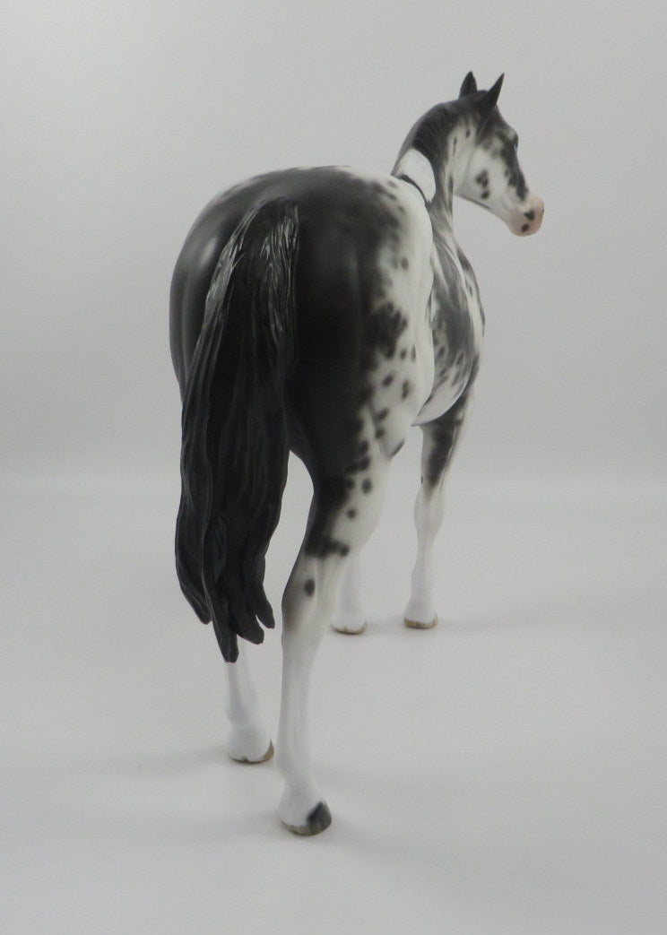 Gamma Jack-OOAK Black Sabino ISH Painted By Sheryl Leisure 2/21