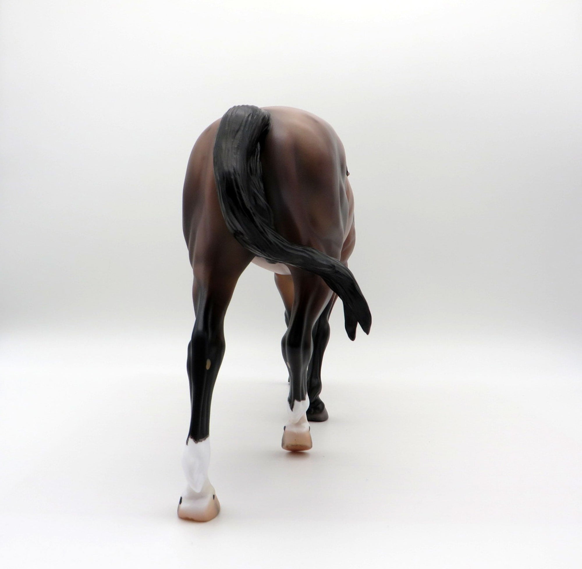 Ganges-OOAK Bay Roan Irish Drafter By Caroline Boydston 4/5/21