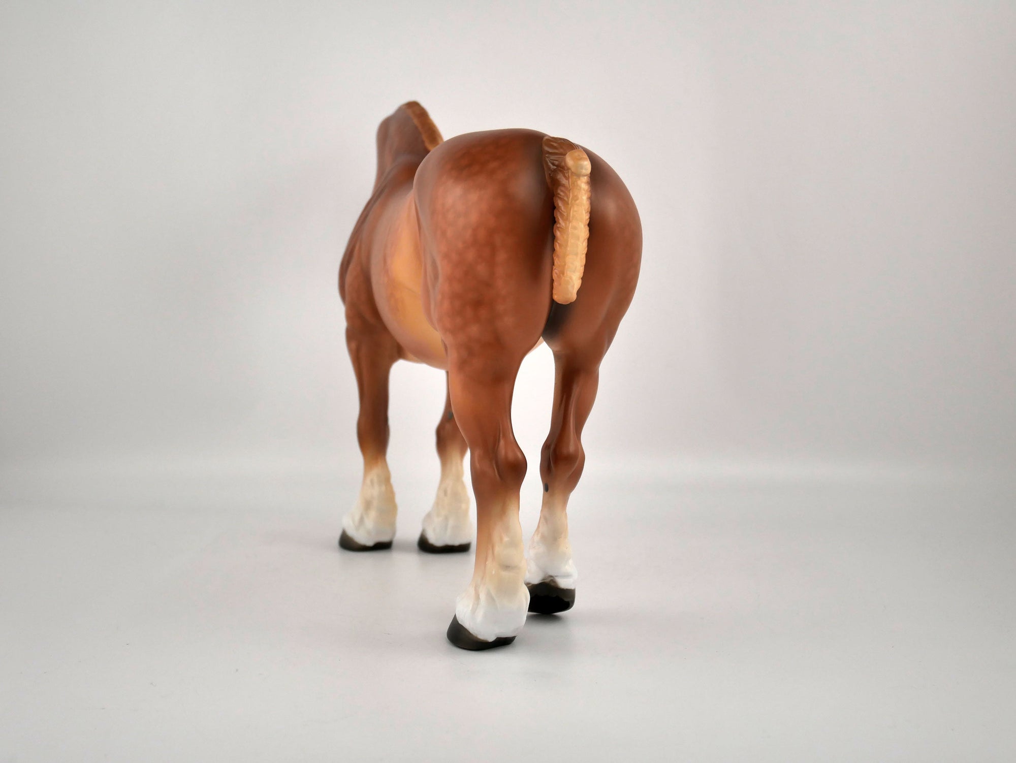 Garland-OOAK Dapple Chestnut Heavy Draft Mare By Sheryl Leisure 2/15/20