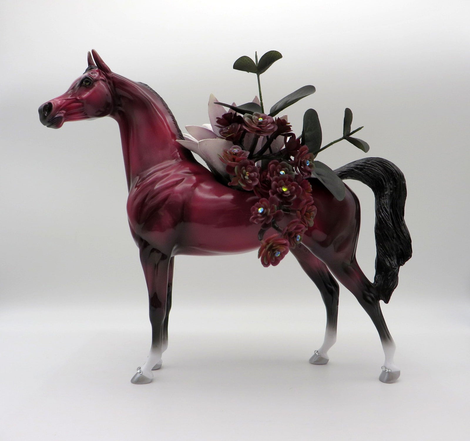 Garnet-OOAK Deco Planter Arabian 5/11/21