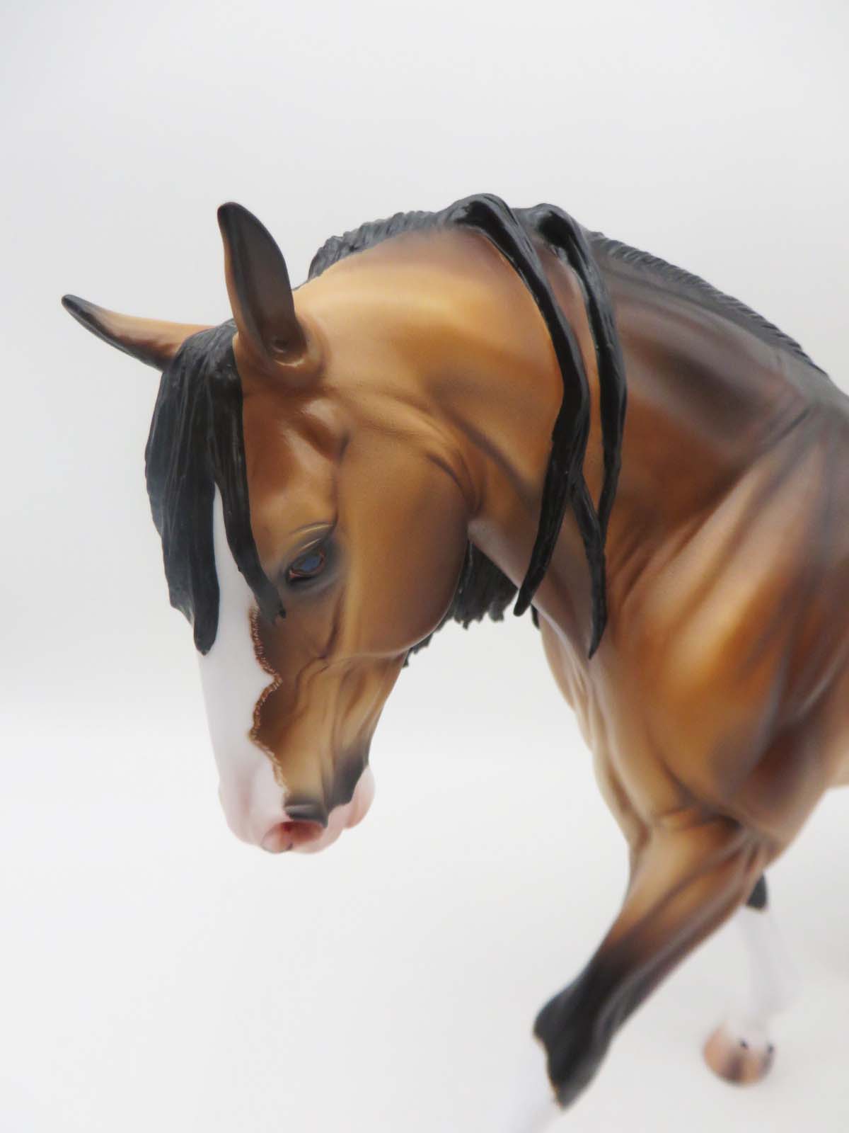 Geddy - OOAK - Dappled Bay Irish Draught By Caroline Boydston BEST OFFER 3/13/23