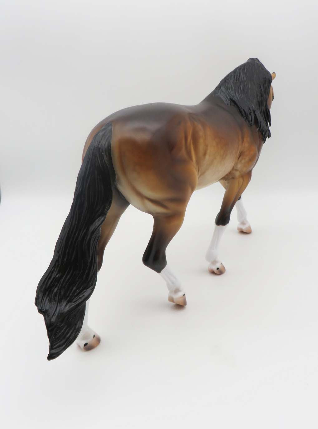 Geddy - OOAK - Dappled Bay Irish Draught By Caroline Boydston BEST OFFER 3/13/23