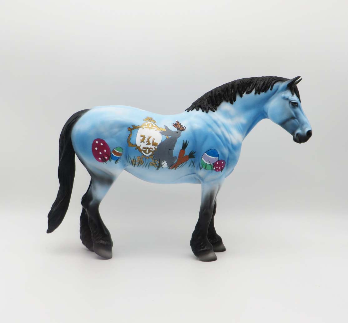 Gilded Egg - OOAK - Decorator Heavy Draft By Dawn Quick - Easter 2023