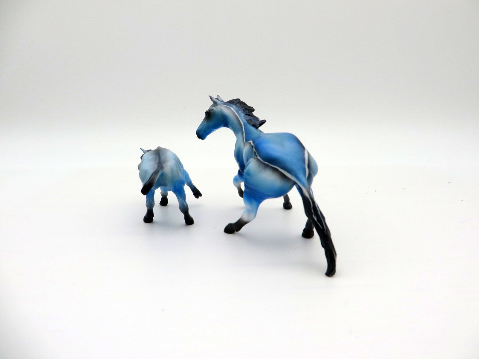 Glaucus and Atlantis-OOAK Shark Week Sea Slug Cutter and Calf Chip Painted By Ellen Robbins 7/16/21