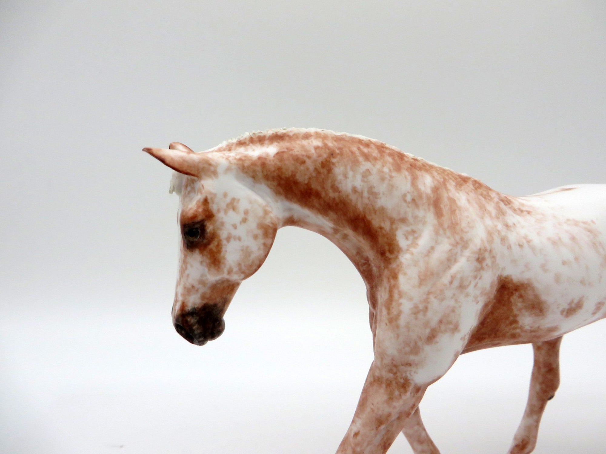 Glimpse of Glory-OOAK Pebbles Warmblood Mare  Painted By Andrea  EQ 21