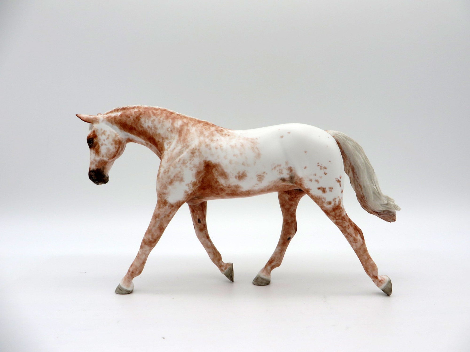 Glimpse of Glory-OOAK Pebbles Warmblood Mare  Painted By Andrea  EQ 21