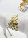 Glitz &amp; Glimmer -BEST OFFER - OOAK - Decorator Arabian Mare By Dawn Quick- Christmas Tails 2022 - CT22