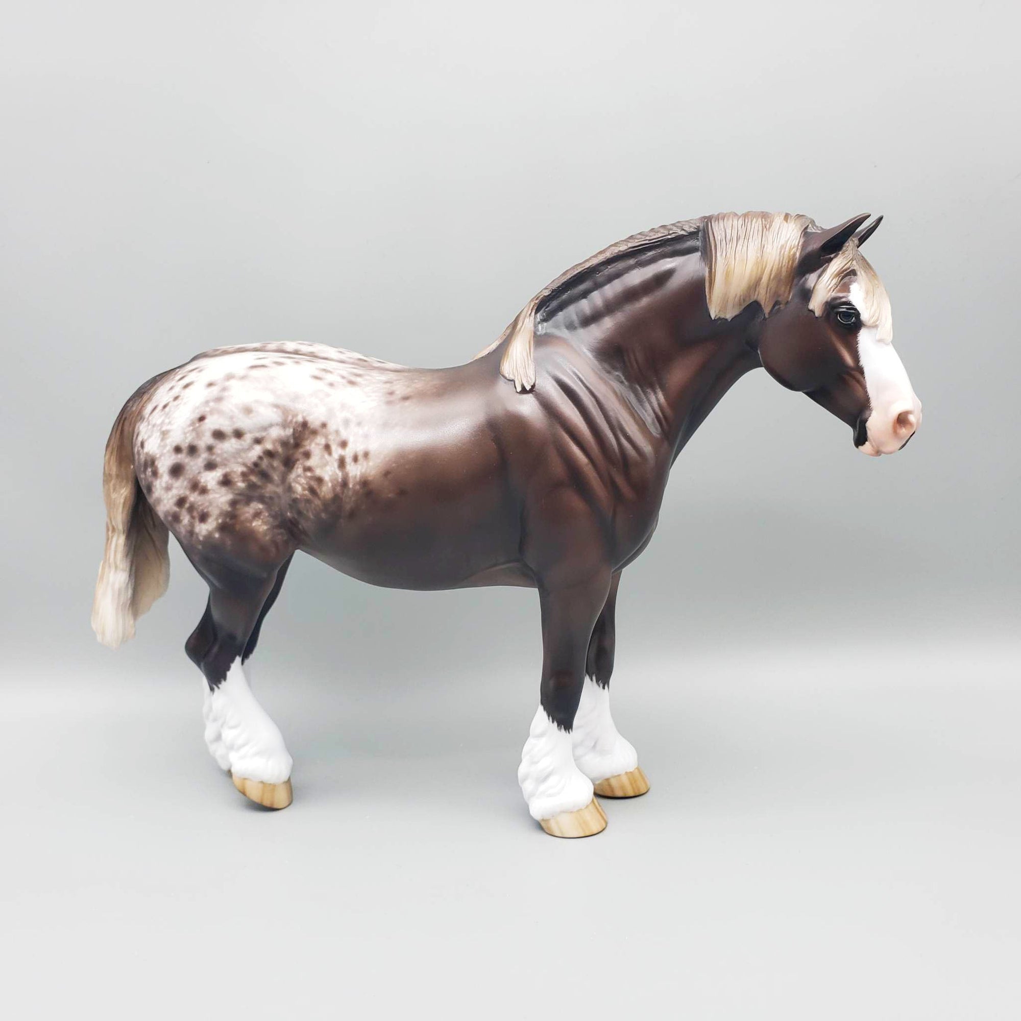 Gloria - OOAK Brown Appaloosa Heavy Draft Mare By Sheryl Leisure Best Offer 6/5/23