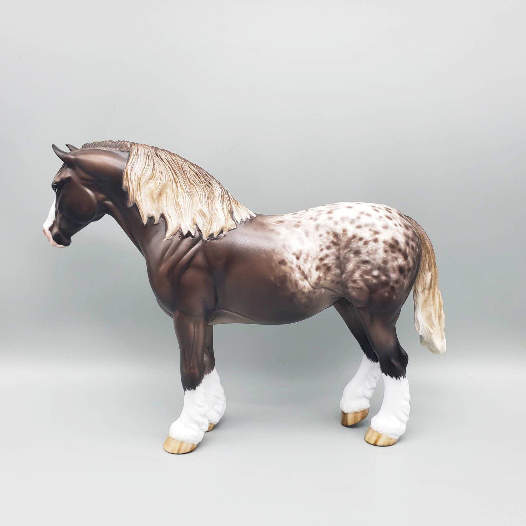 Gloria - OOAK Brown Appaloosa Heavy Draft Mare By Sheryl Leisure Best Offer 6/5/23