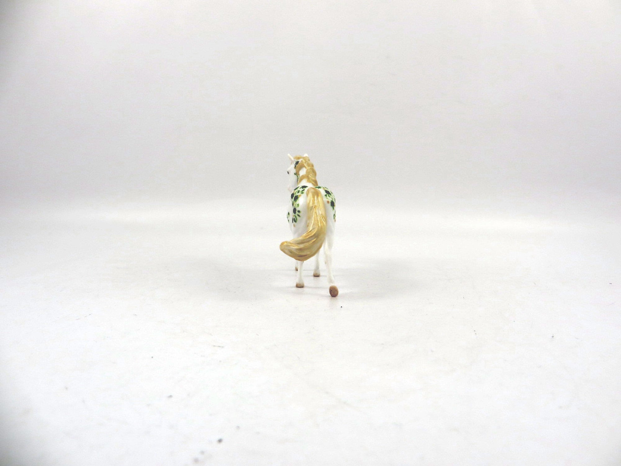 Shamrock-OOAK Deco Pony Chip by Andrea 3/12/21