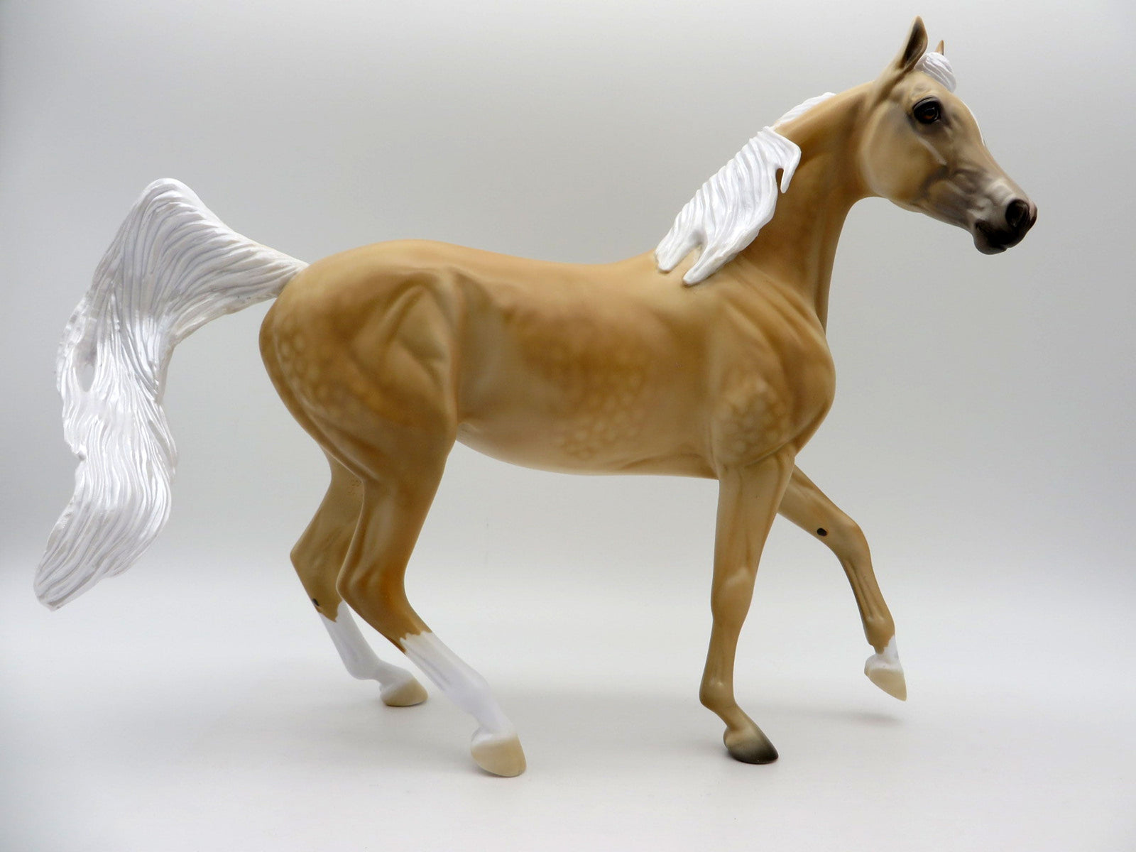 Goldie-OOAK Dapple Palomino Arabian Mare SHCF 2021