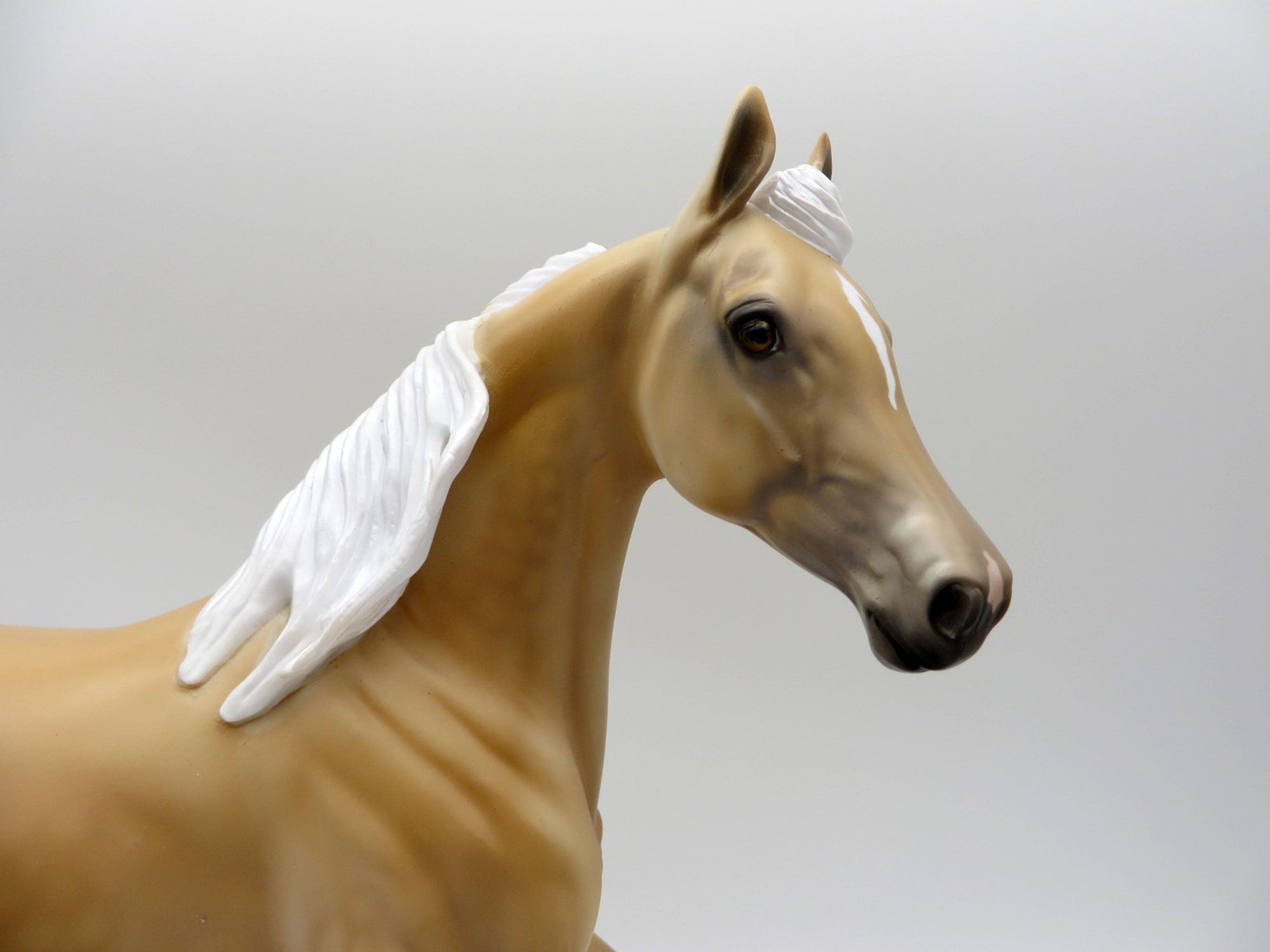 Goldie-OOAK Dapple Palomino Arabian Mare SHCF 2021