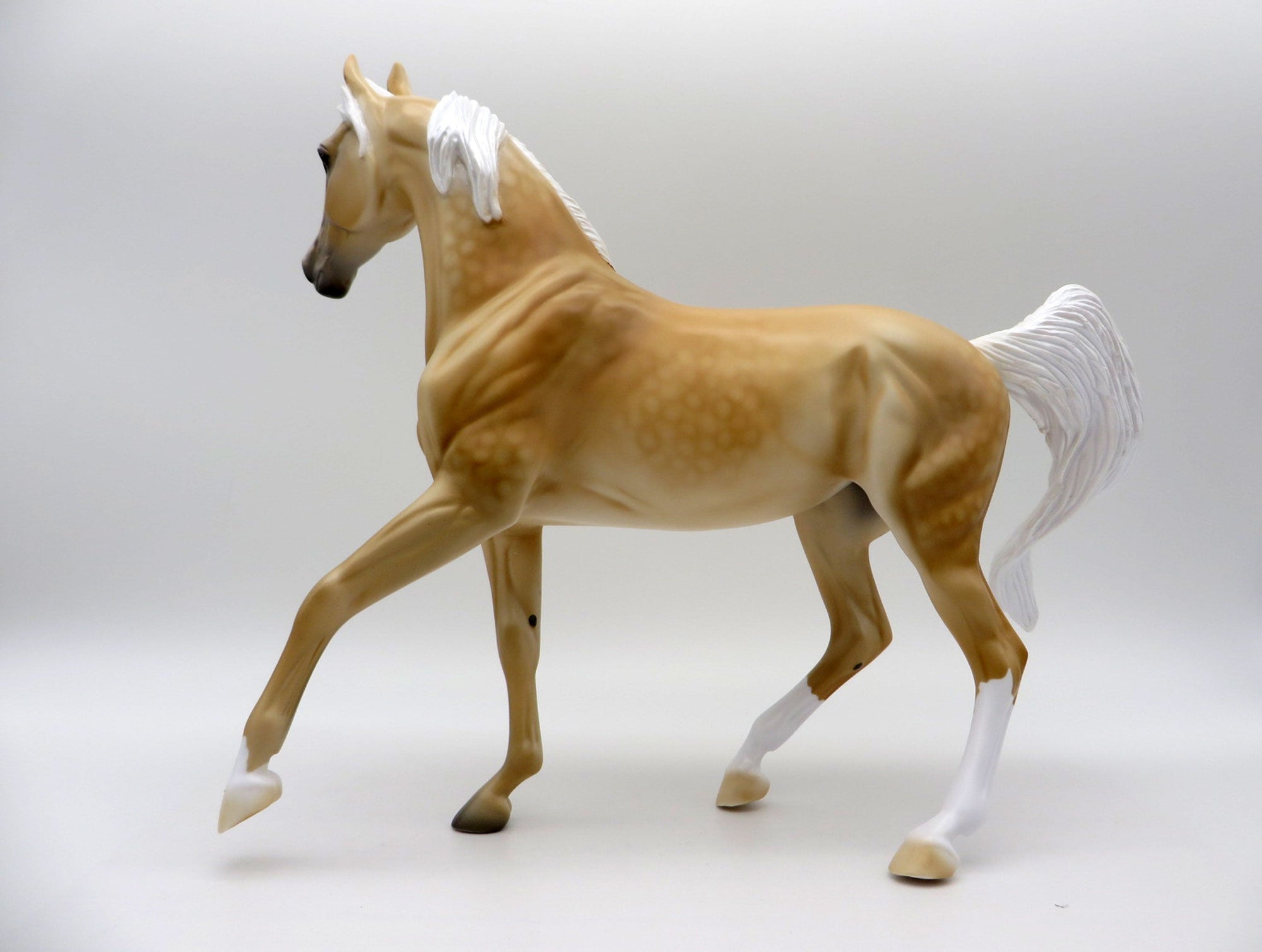 Goldie-OOAK Dapple Palomino Arabian Mare SHCF 2021