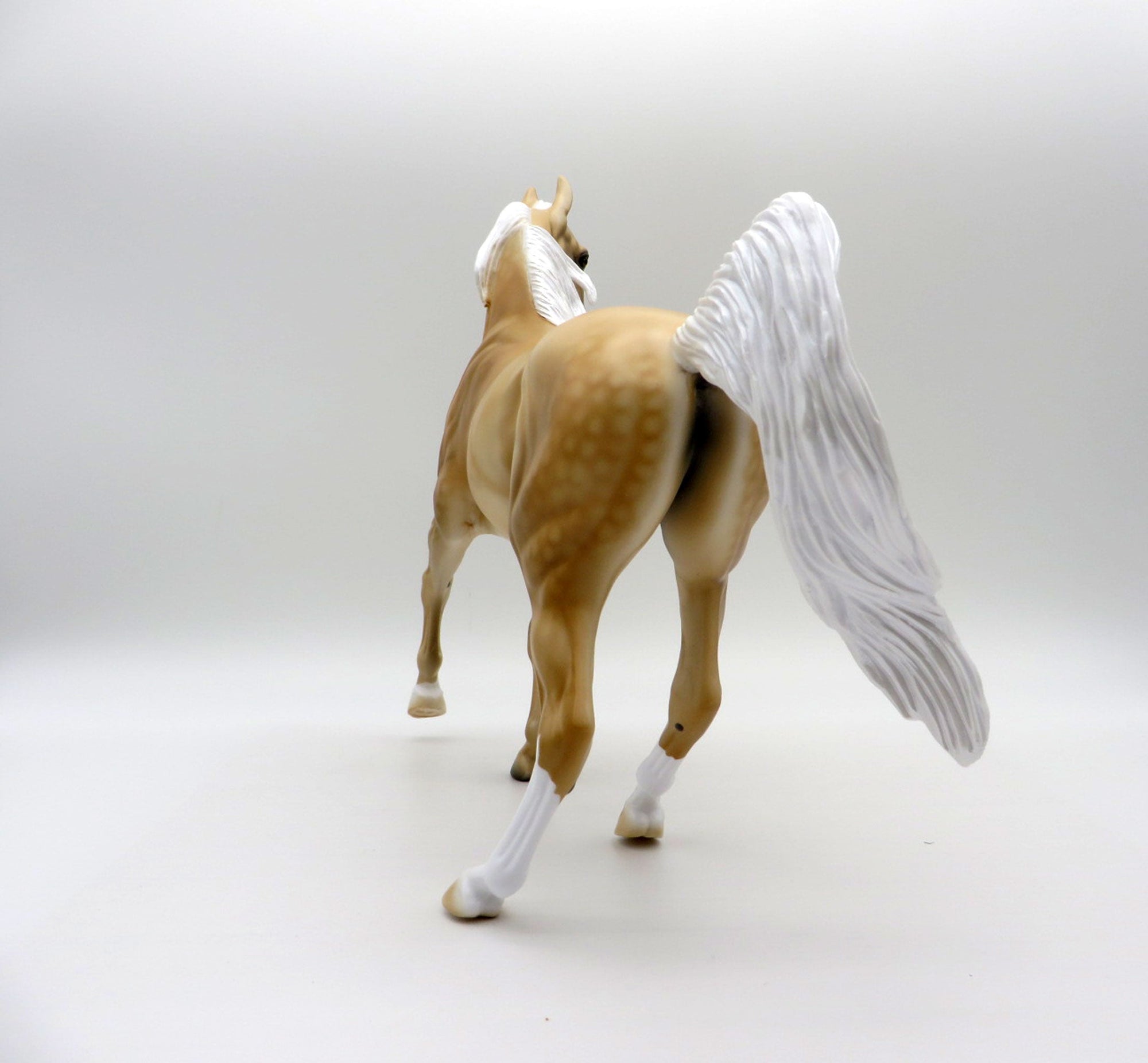 Goldie-OOAK Dapple Palomino Arabian Mare SHCF 2021