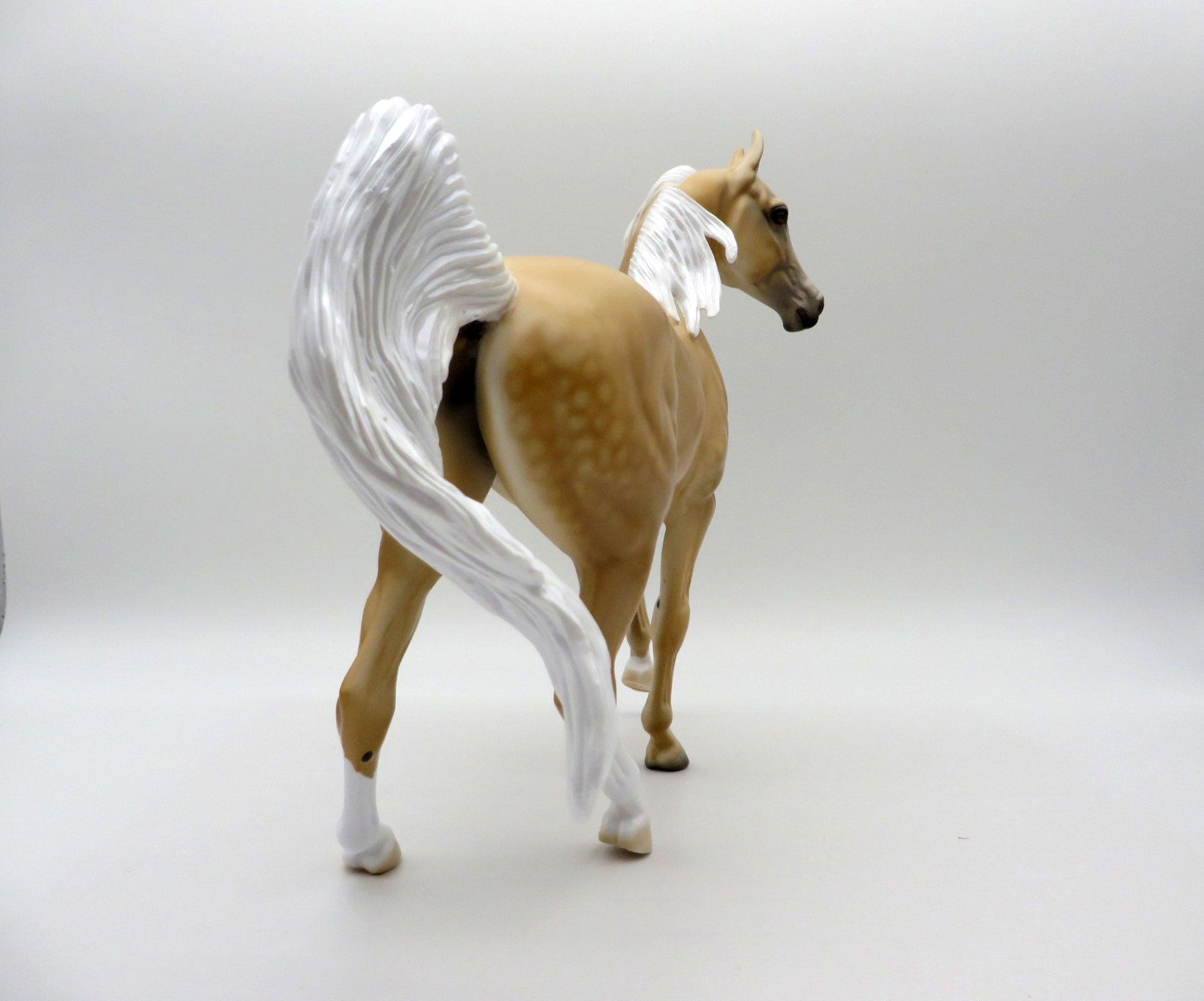 Goldie-OOAK Dapple Palomino Arabian Mare SHCF 2021