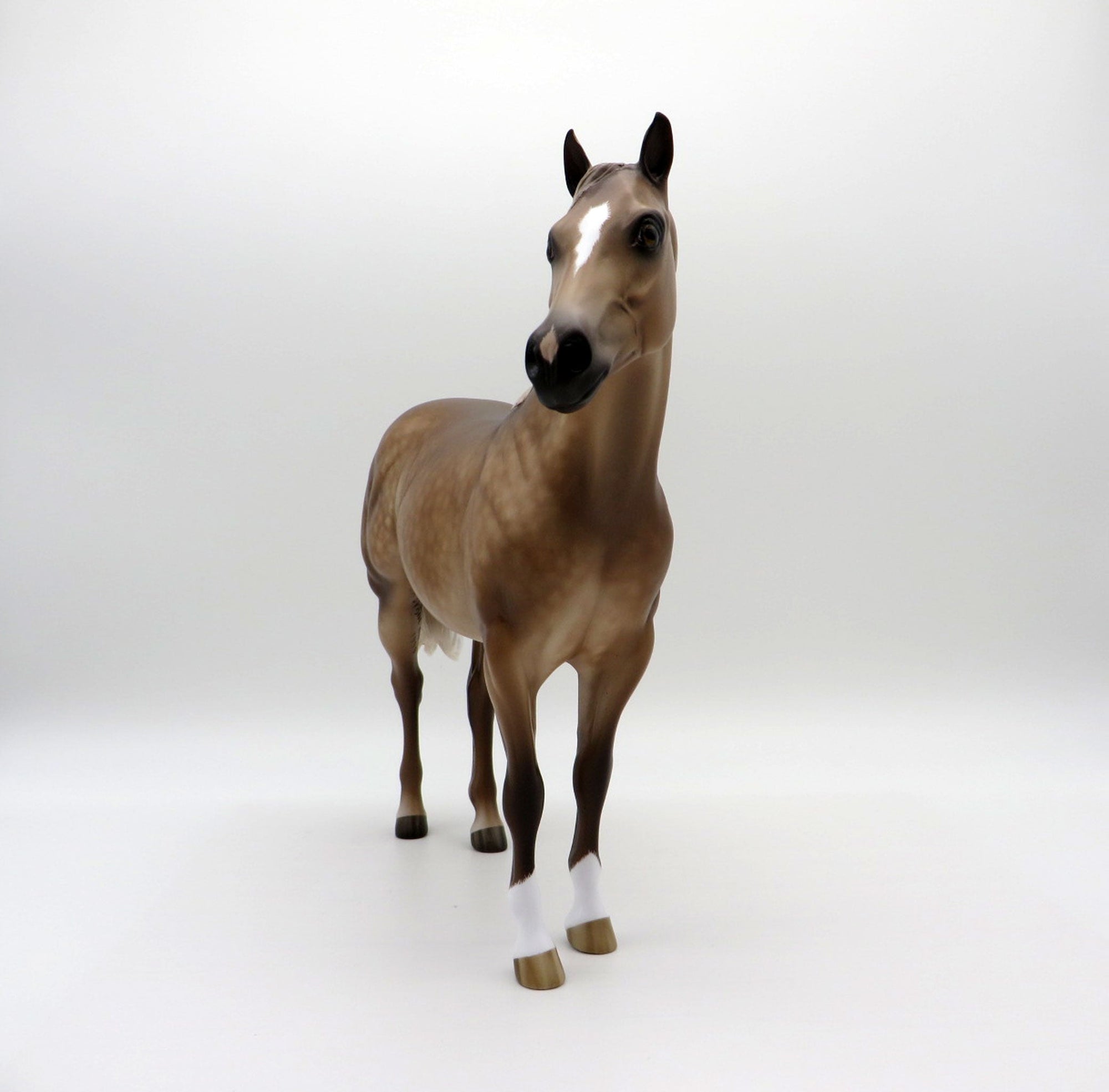 Good Sam-OOAK Dapple Light Sorrel ISH Painted by Sheryl Leisure 8/1/21