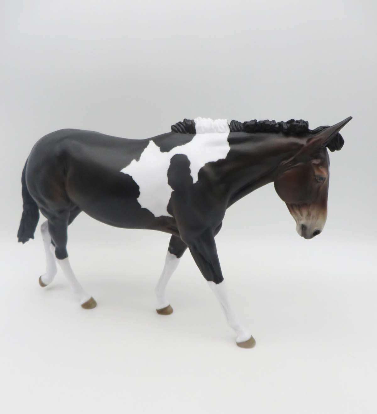 Grace  - OOAK - Bay Tobiano Mule By Jess Hamill - SHCF23