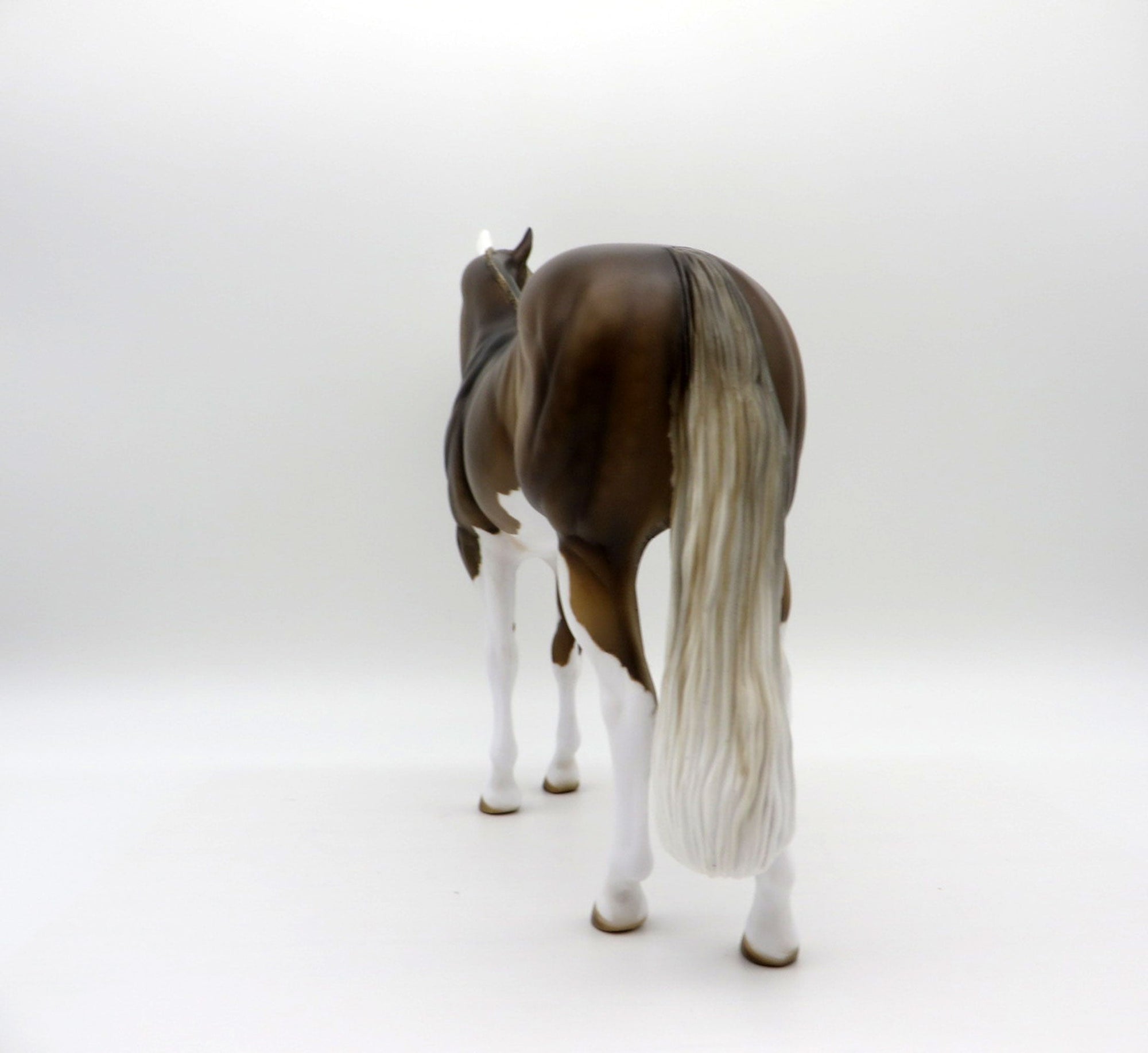 Grafitti-OOAK Chocolate Palomino Splash ISH  Equilocity 2021 Painted by Julie Keim