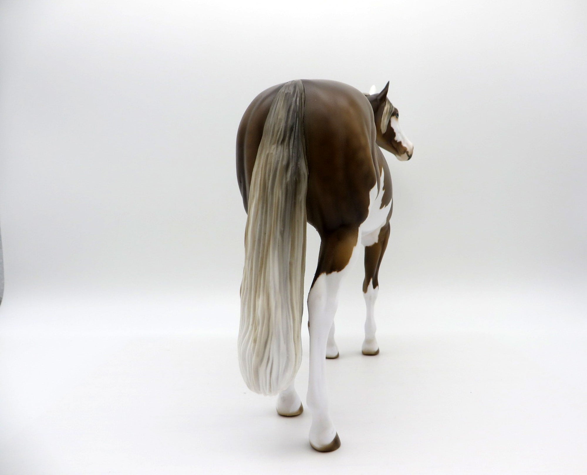 Grafitti-OOAK Chocolate Palomino Splash ISH  Equilocity 2021 Painted by Julie Keim