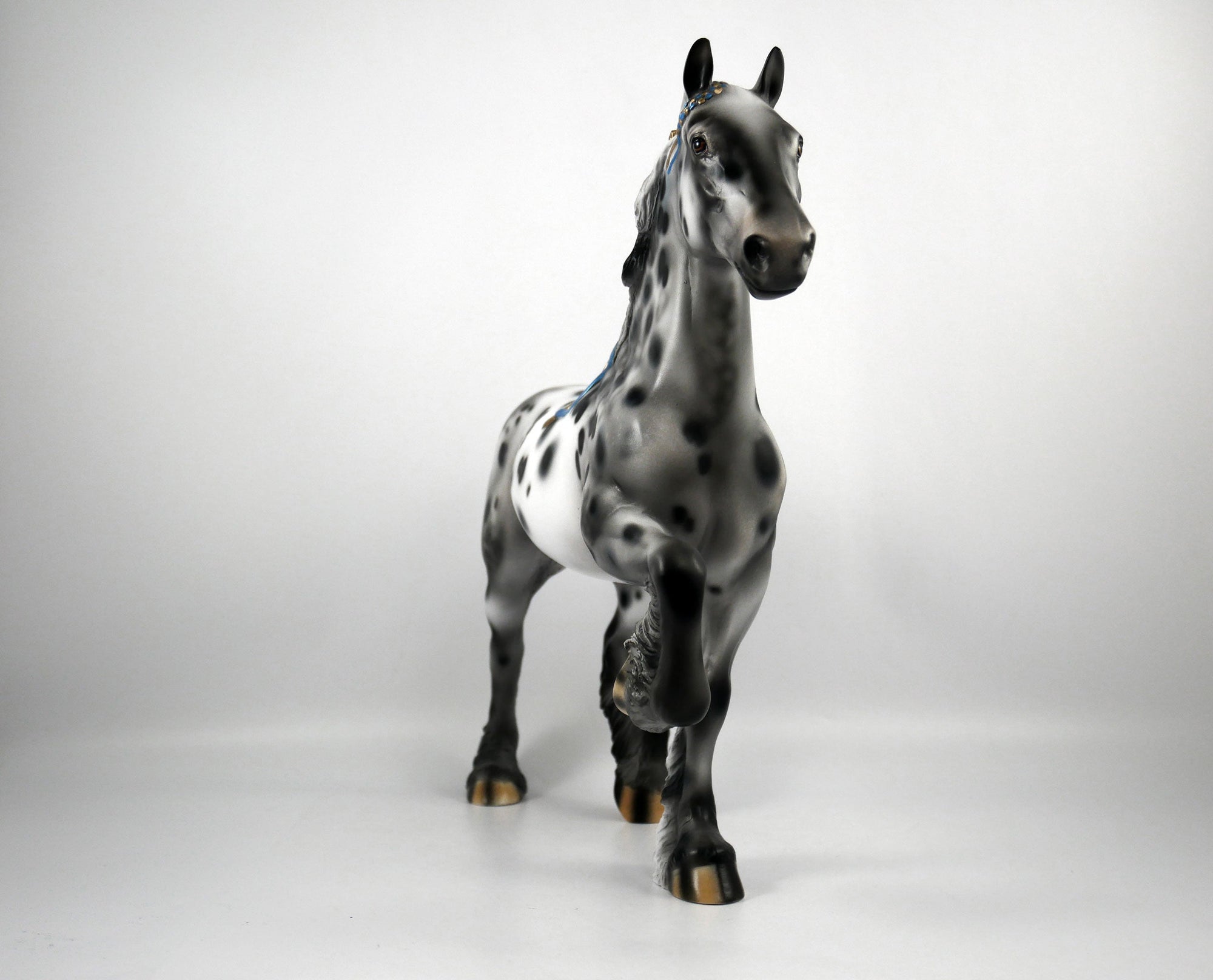 Greta Van Fleet-OOAK Appaloosa Trotting Drafter 1/8/21