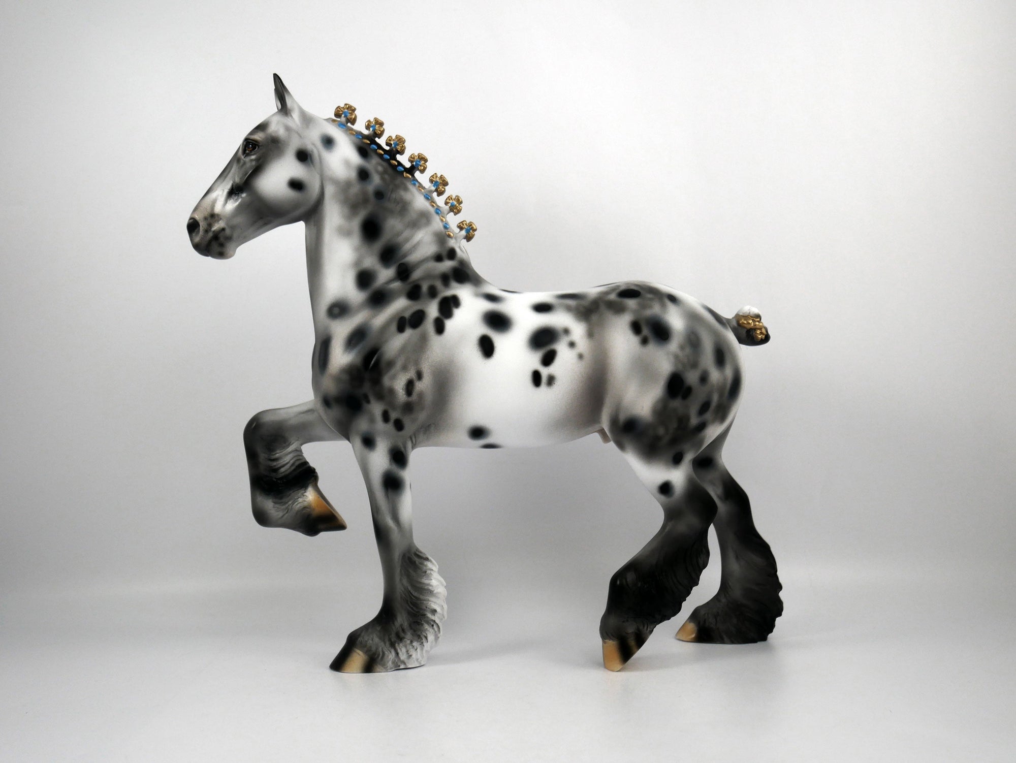 Greta Van Fleet-OOAK Appaloosa Trotting Drafter 1/8/21