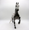 Griffith-OOAK Star Dapple Grey Saddlebred Painted by Sheryl Leisure 1/3/22