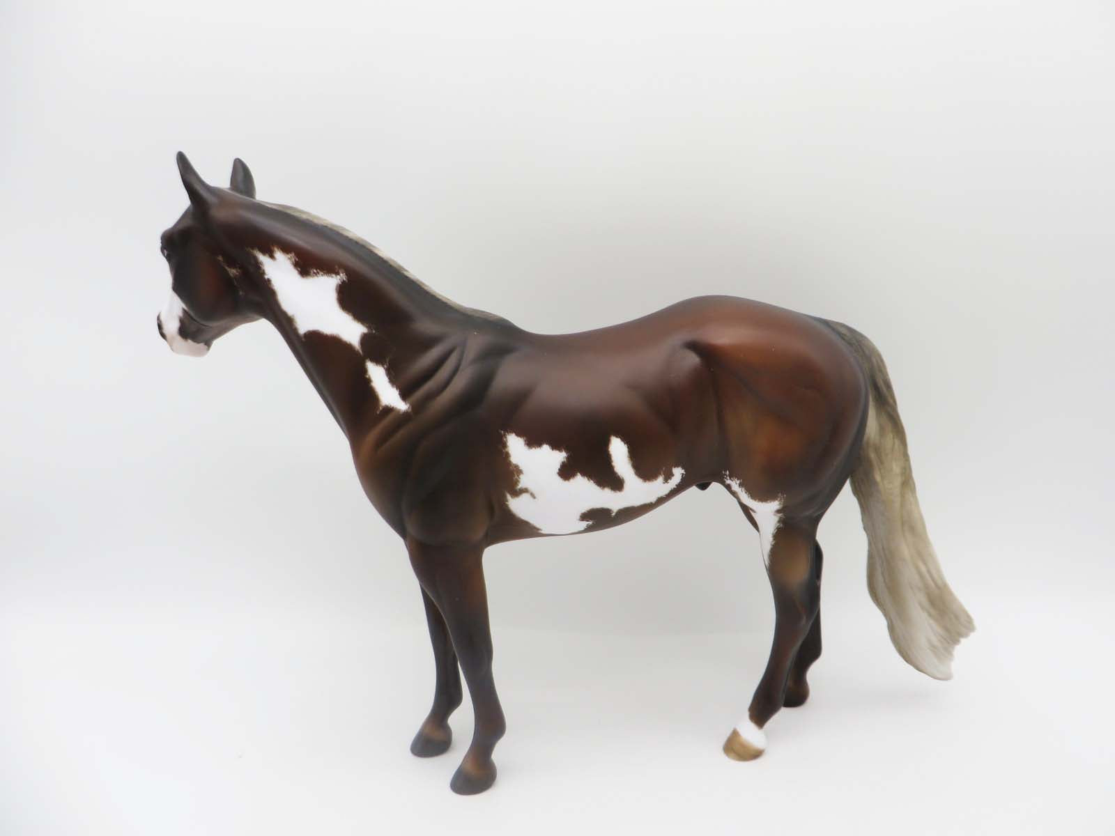 Gunner- OOAK - OOAK S/L Flaxen Chestnut Ideal Stock Horse By Julie Keim - SHCF23