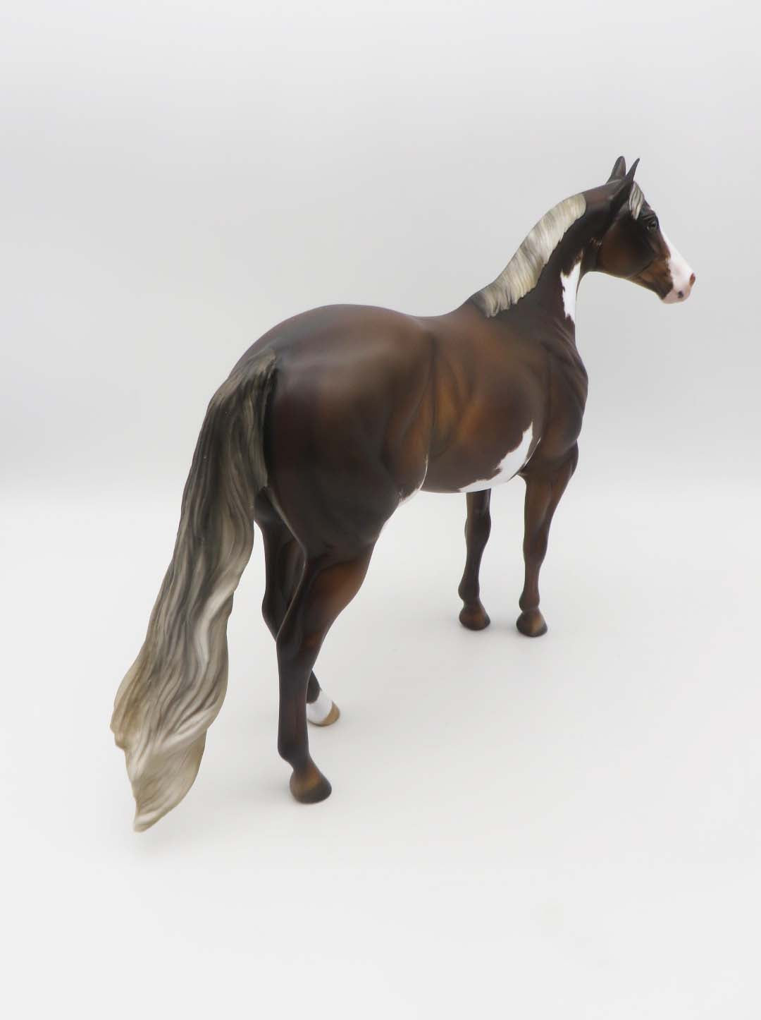Gunner- OOAK - OOAK S/L Flaxen Chestnut Ideal Stock Horse By Julie Keim - SHCF23