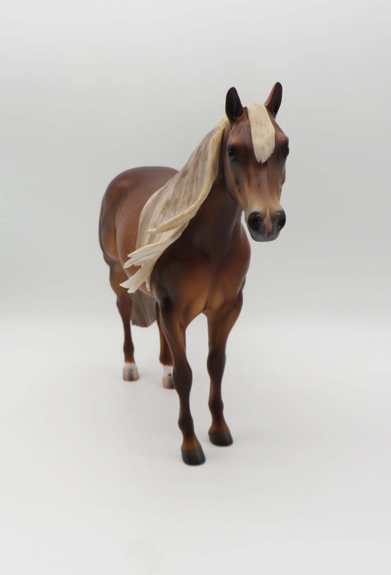 HAMMETT-OOAK Dapple Chestnut ISH By Caroline Boydston 3/17/23