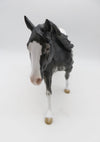 Hamner - OOAK - Black Appaloosa Remington by Sheryl Leisure - Best Offers 12/27/22