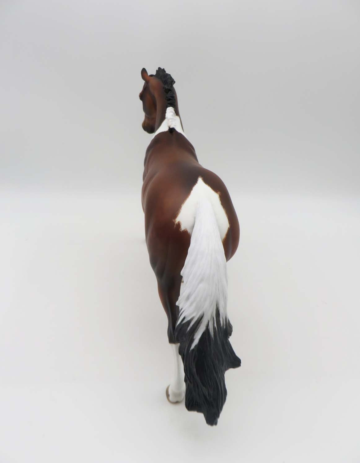 HANDSOME LUKE-OOAK Bay Tobiano Pony By Julie Keim Best Offer 6/5/23